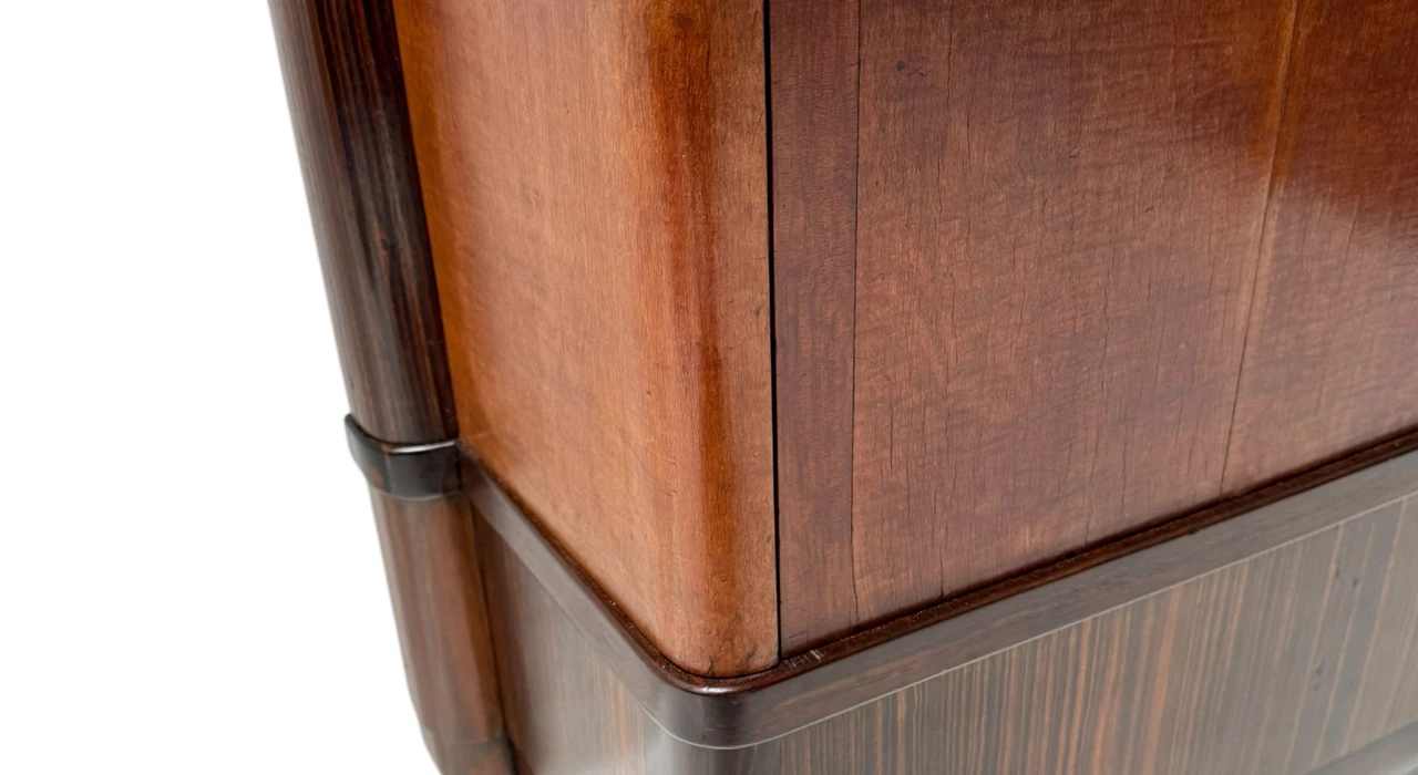 Art Deco Amsterdamse School Cabinet by J. B. Hillen Amsterdam, 1920s